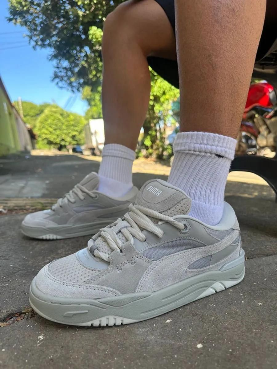 SUEDE 180 SMOKE GREY