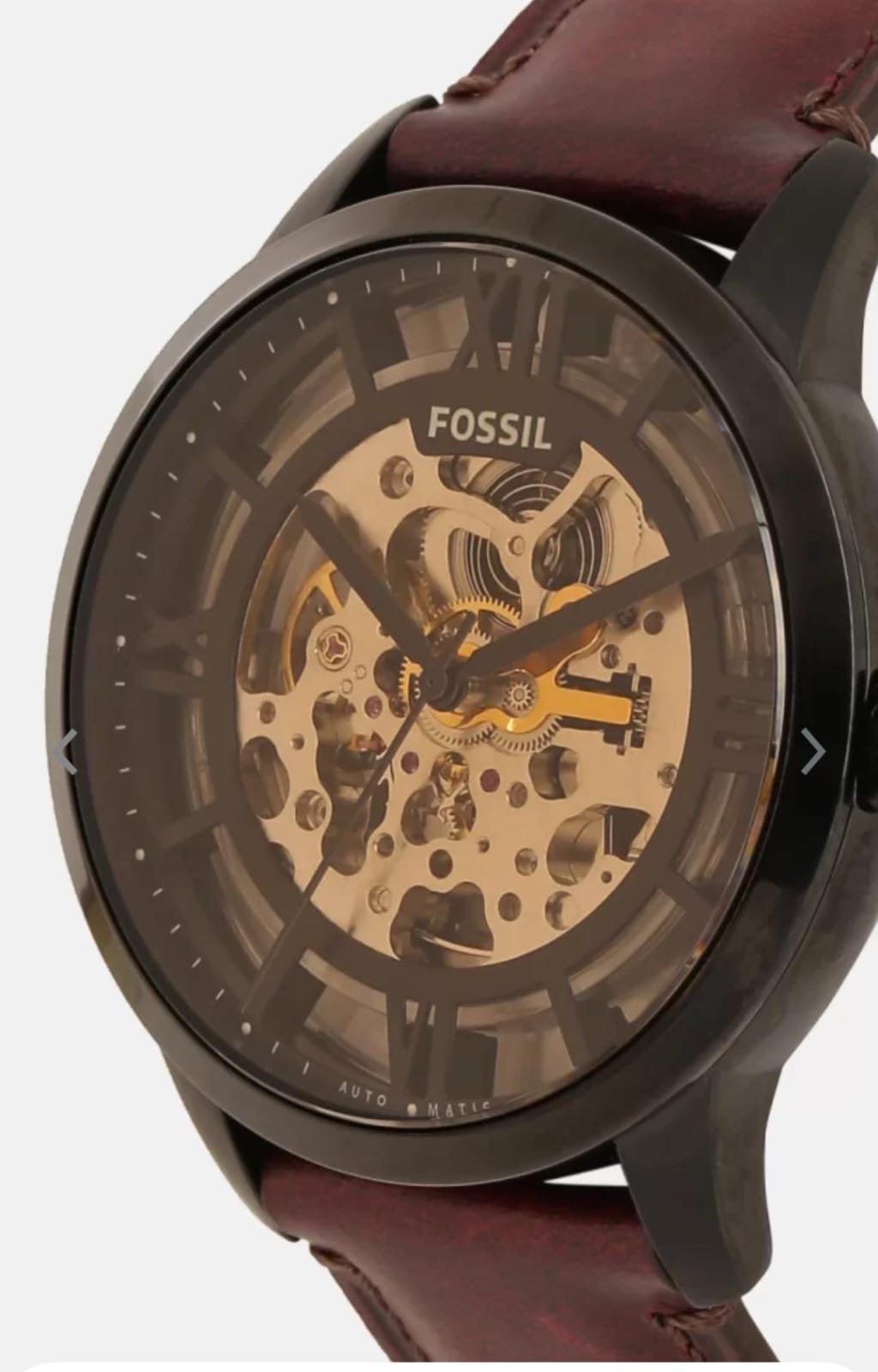 TOWNSMAN AUTOMATIC SKELETON WATCH