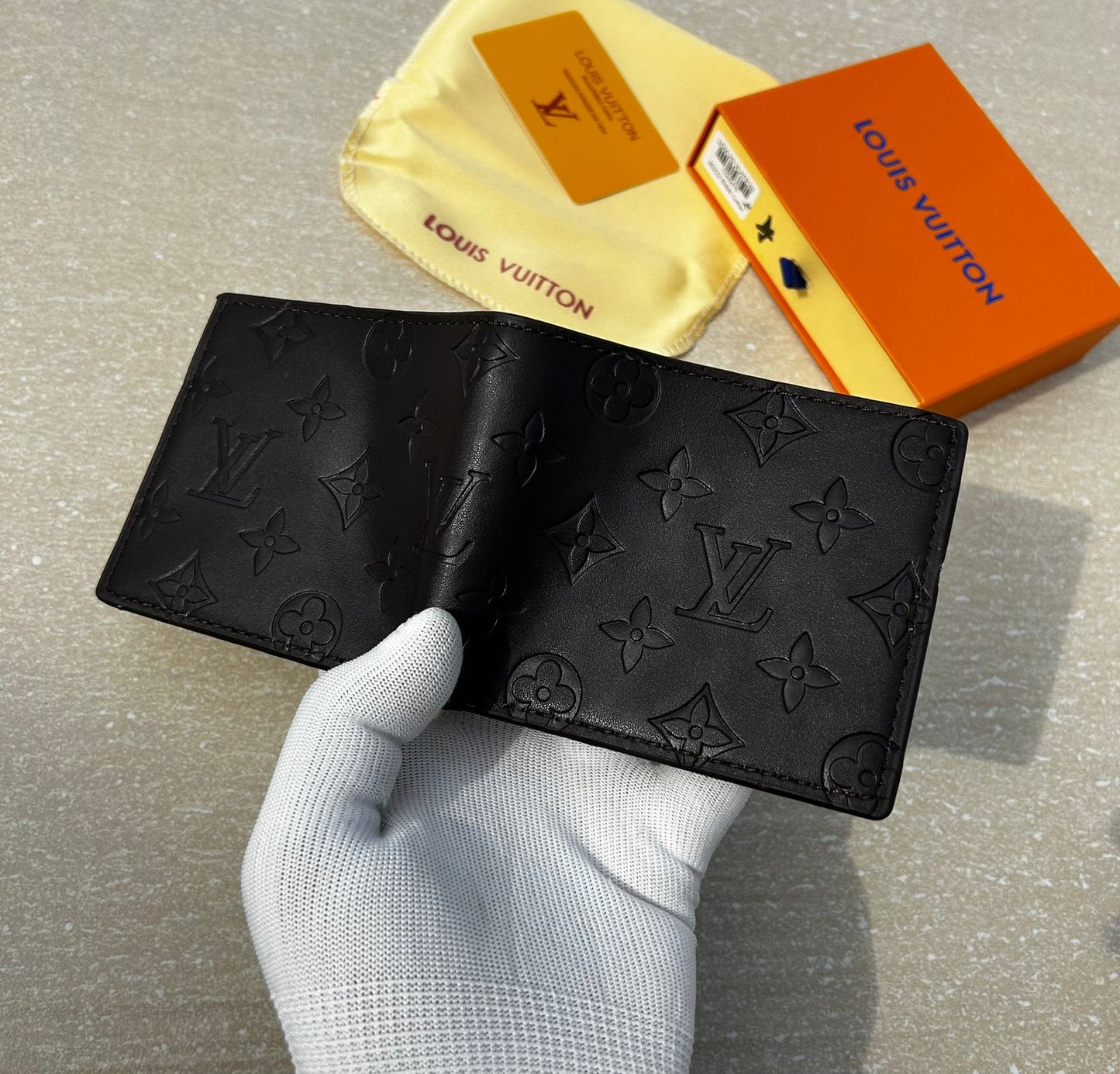 MONOGRAM SHADOW LEATHER WALLET