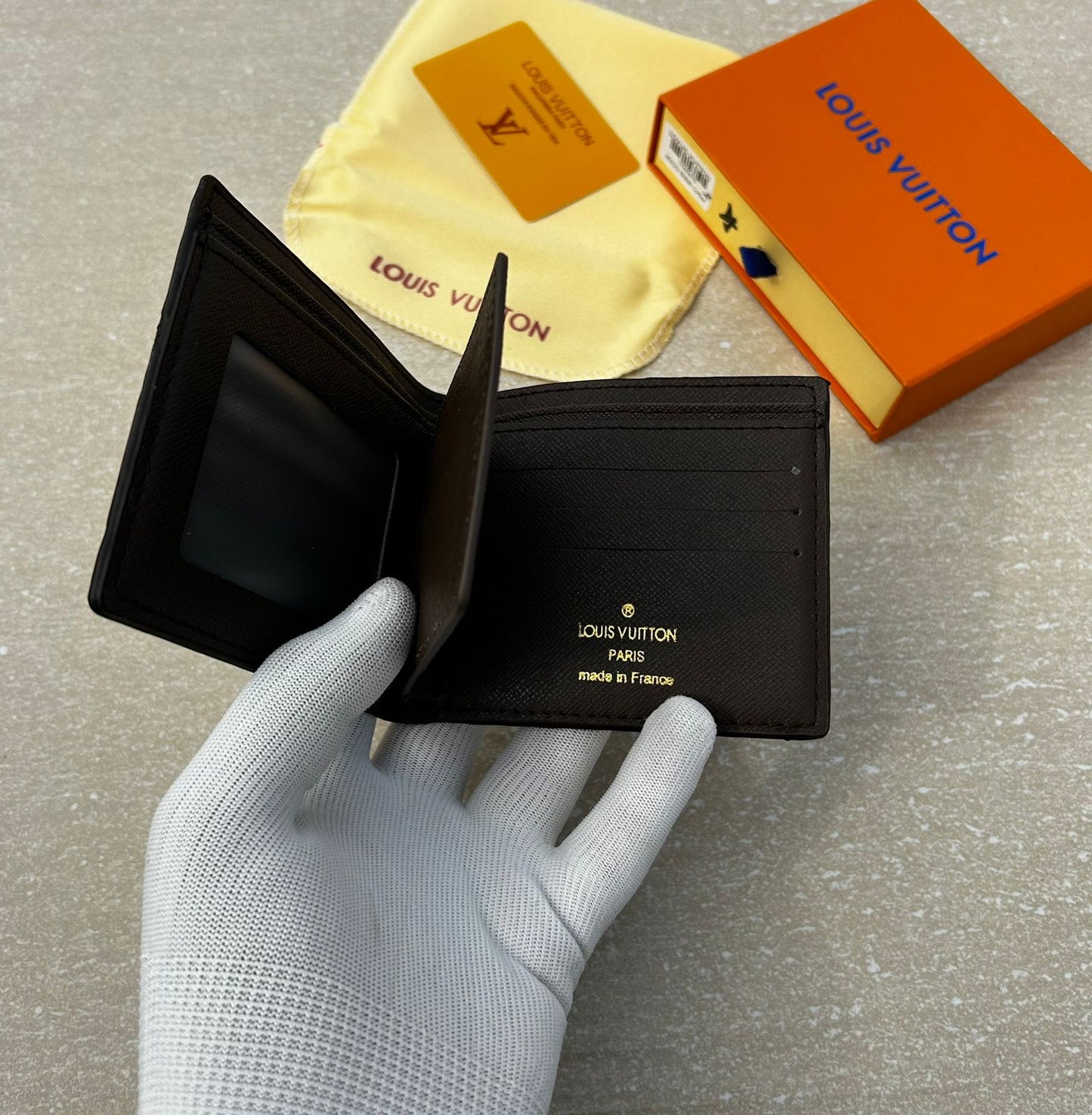 MONOGRAM SHADOW LEATHER WALLET
