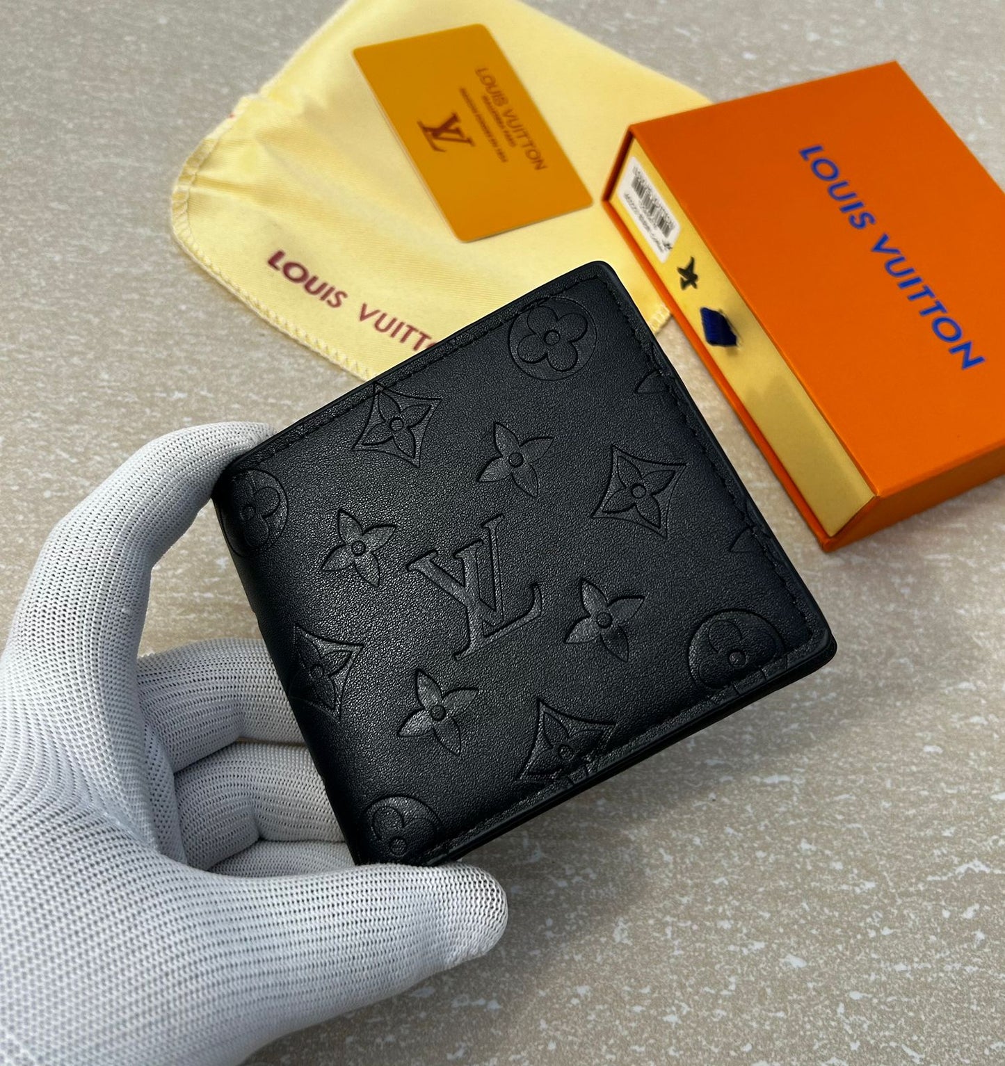 MONOGRAM SHADOW LEATHER WALLET