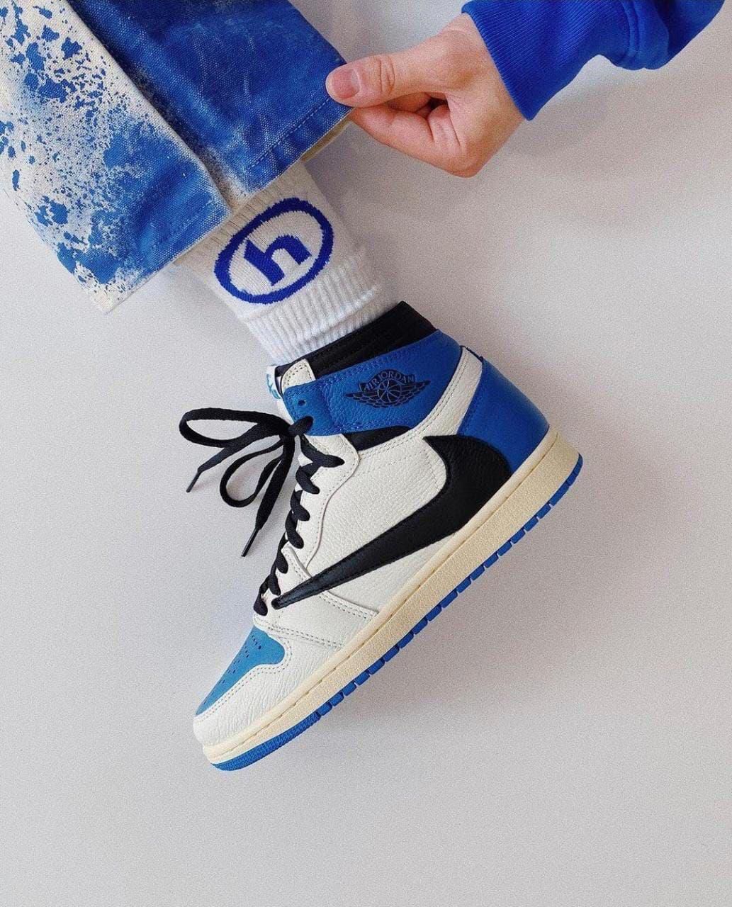 TRAVIS SCOTT ×FRAGMENT ×AIR JORDAN 1 HIGH OG