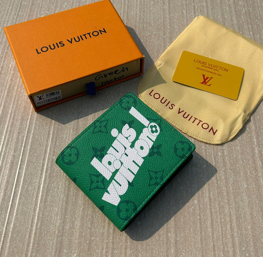 LOUIS VUITTON GREEN MONOGRAM