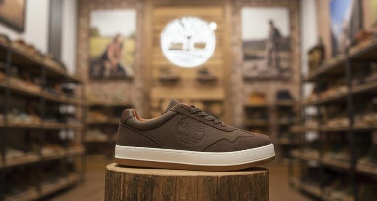 Timberland Earth-Tone Classic Low Sneakers