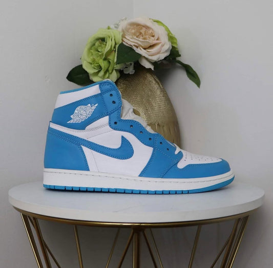AIR JORDAN 1 HIGH OG "UNC " -LEGACY IN BLUE