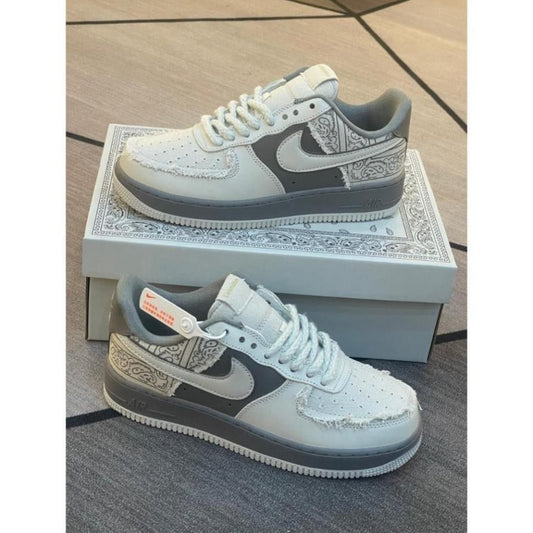 NIKE AIRFORCE BIG BANG WHITE GREY