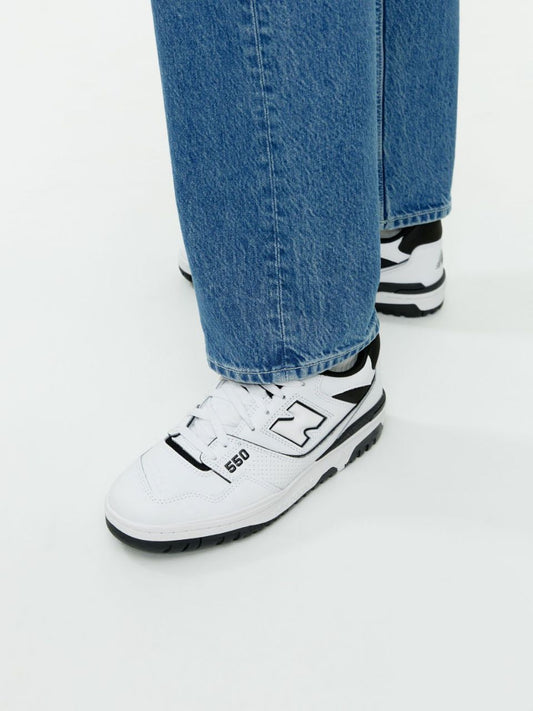 balance 550 white black oreo