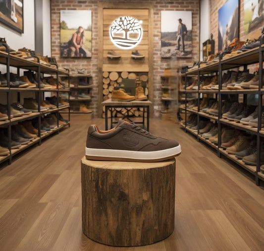 Timberland Earth-Tone Classic Low Sneakers